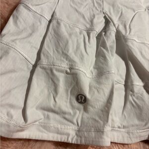lululemon athletica White Tennis Skirt